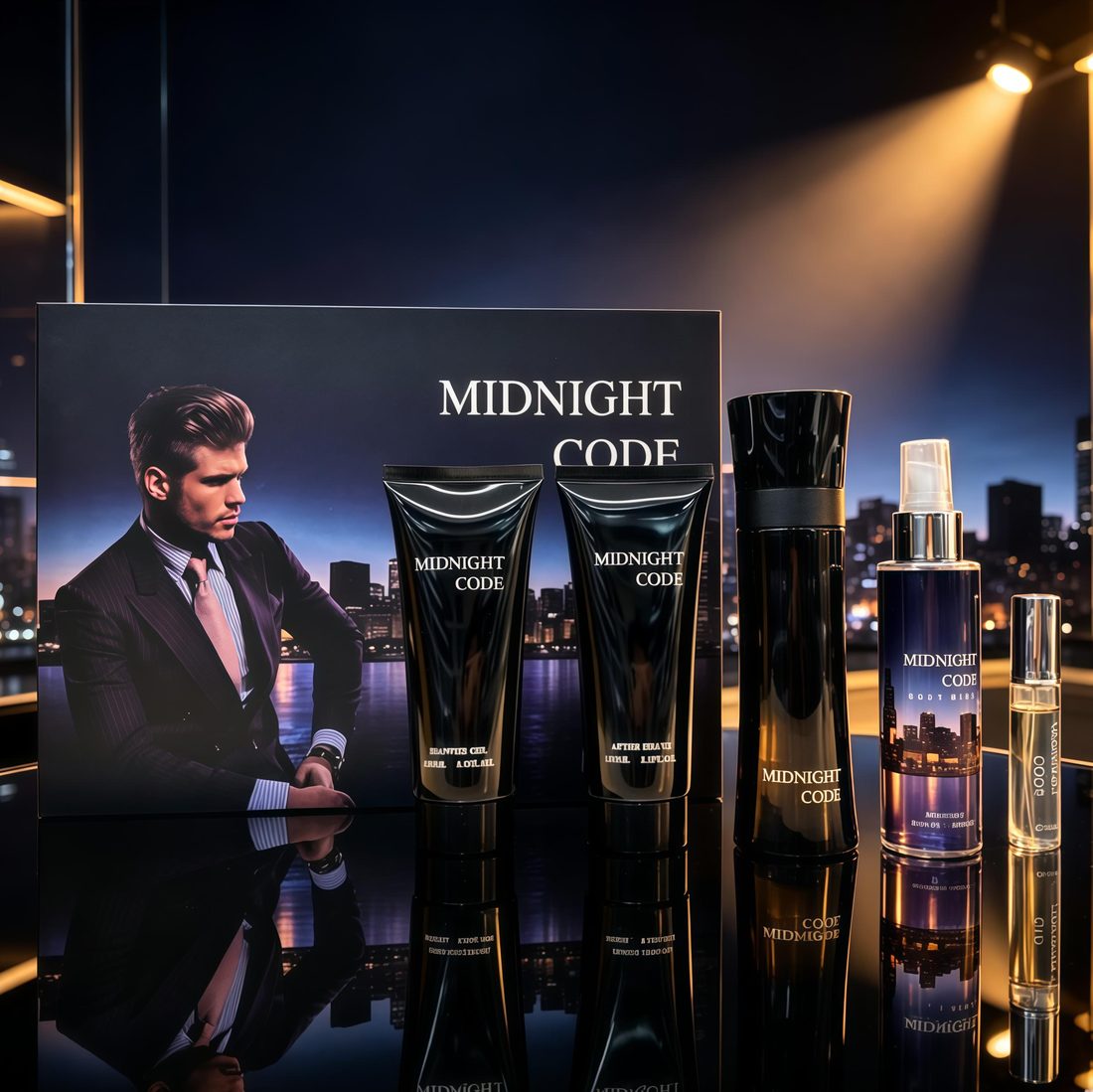 AROMA SELECTION MIDNIGHT CODE MAN SET