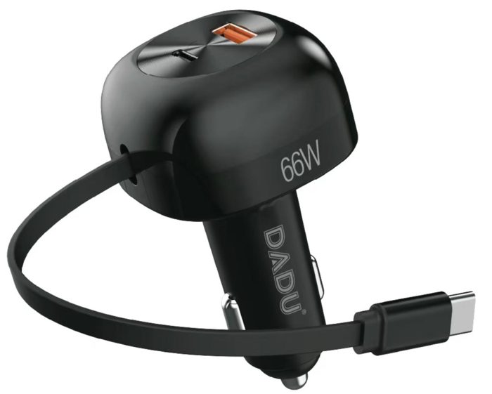 DADU DC-168 60W 2PD+QC car charger