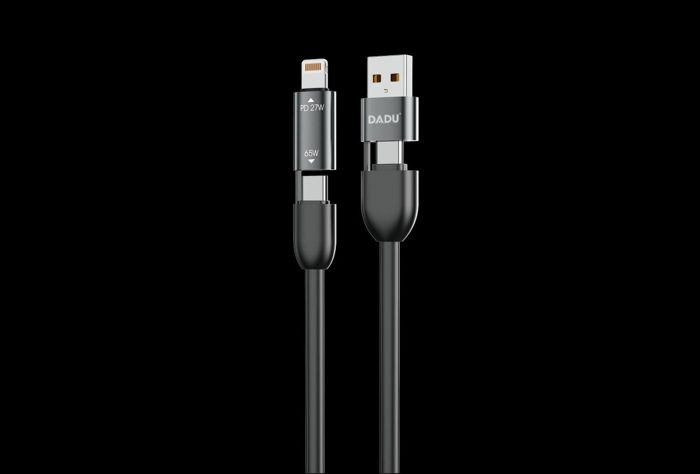 DADU DC-C221 4 In 1 Silicon data cable