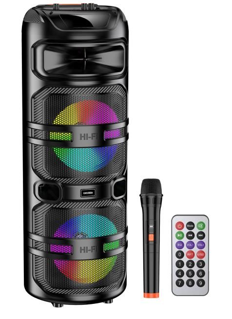 KAKUSIGA KK-8215 dual 8-inch color wireless speakers