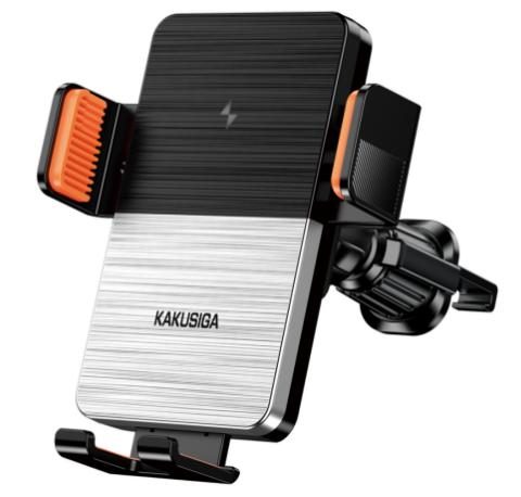 KAKUSIGA KSC-1187 wireless fast charging car holder (air outlet)