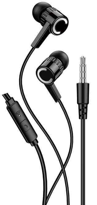 KAKUSIGA KSC-1313 universal digital earphone with mic(3.5mm)