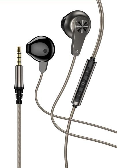 KAKUSIGA KSC-1323 universal metal earphone with mic