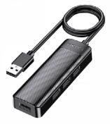 KAKUSIGA KSC-1409-H 4-in-1 converter (USB2.0*4) (L=1.2M)