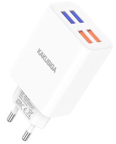 KAKUSIGA KSC-1681 Four-Port Charger (EU)