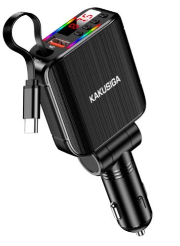KAKUSIGA KSC-1996 70W Telescopic car BT FM transmitter