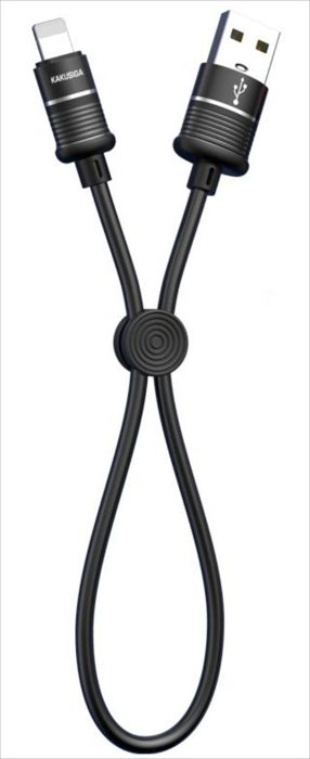 KAKUSIGA KSC-351 short 5A charging data cable (Micro) (L=0.25m)