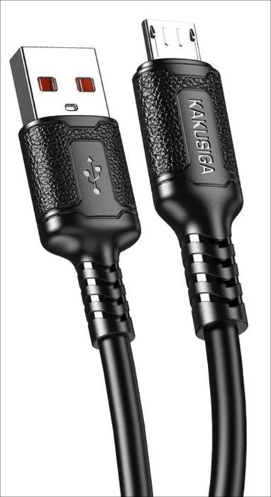 KAKUSIGA KSC-984 silicone charging data cable (Lightning)