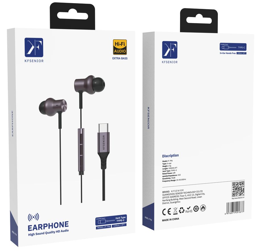 KF SENIOR F Earphones