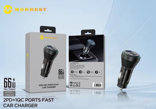 MOREBEST C68C2A 66W Car charger