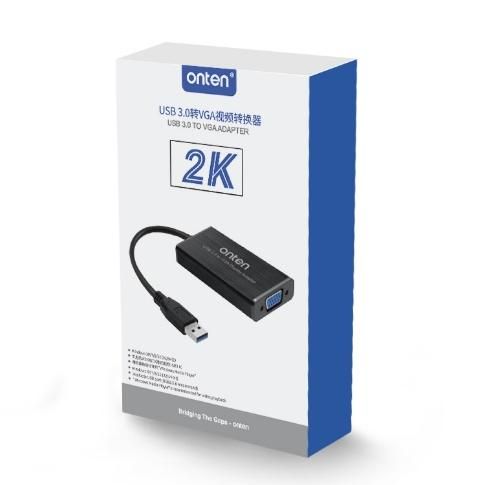 ONTEN OTN-5201 USB 3.0 to VGA Video Adapter