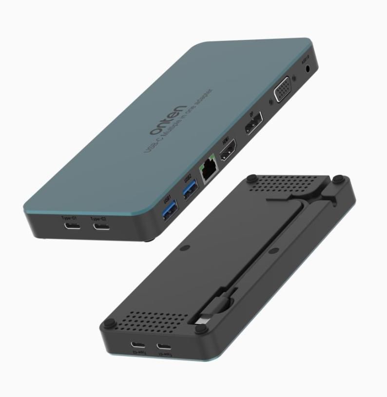 ONTEN OTN-9188S +USBCPD(2.0)/Type-C Multi- function dock station
