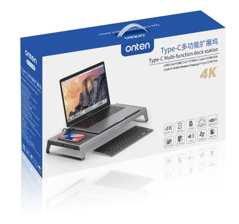ONTEN OTN-95109 Type-C Multi-function dock station