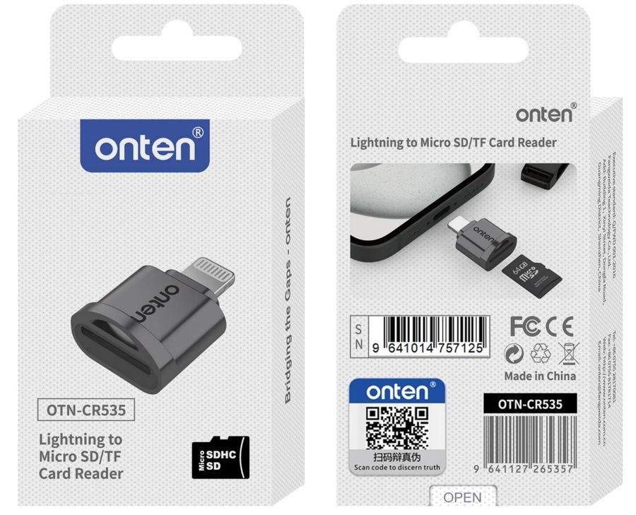 ONTEN OTN-CR535 TF Card Reader TF