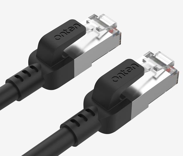 ONTEN OTN-E701 black network cable
