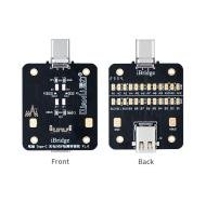 QianLi Tail plug TYPE-C charging DNDP detection epotaxial board