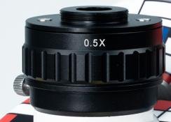 MEGA-IDEA Trinocular CTV camera connector 0.5×