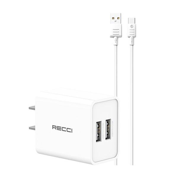 RECCI RC116C Travel charger set Cn/us PLUG