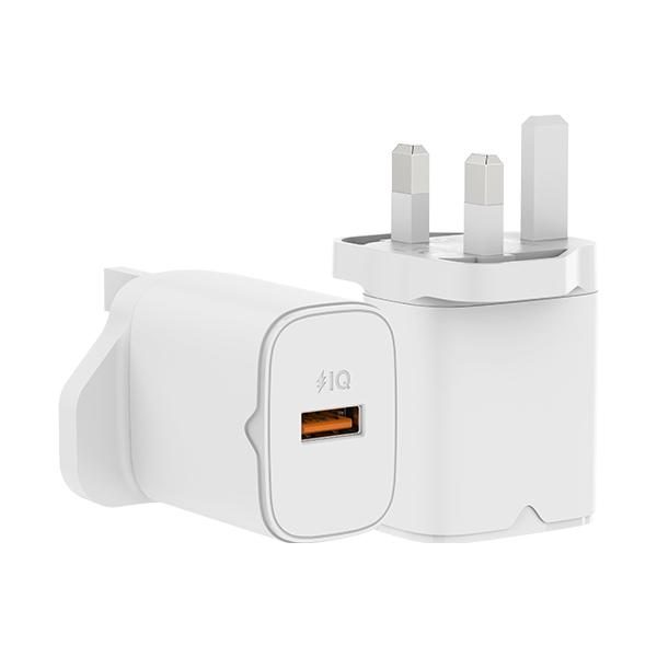 RECCI RC51U UK charger (QC18W) UK PLUG