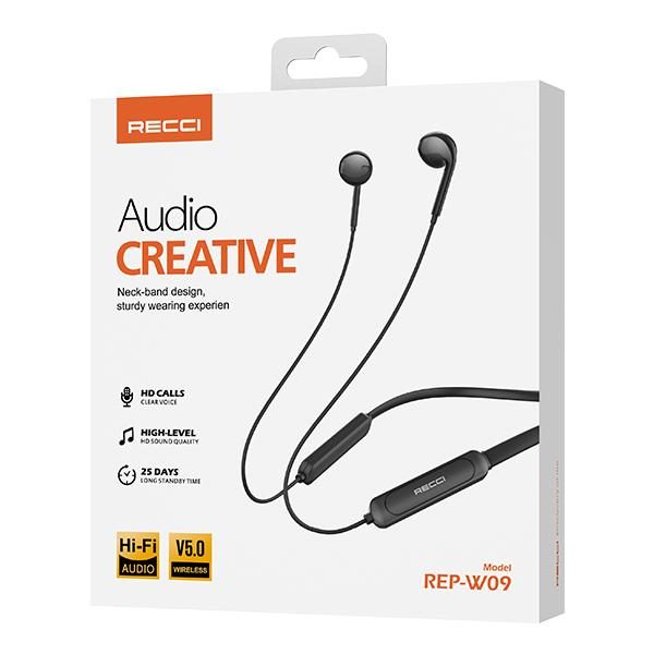 RECCI REP-W09 Neck mounted Bluetooth headset