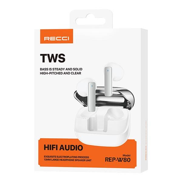RECCI REP-W80 TWS Bluetooth Earphone