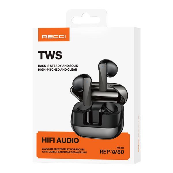 RECCI REP-W80 TWS Bluetooth Earphone
