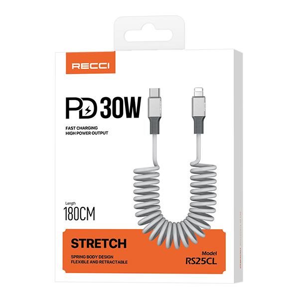 RECCI RS25CL Spring data cable PD30W
