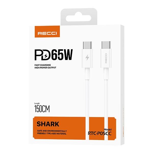 RECCI RTC-P05CC Shark (65W 1.5M)