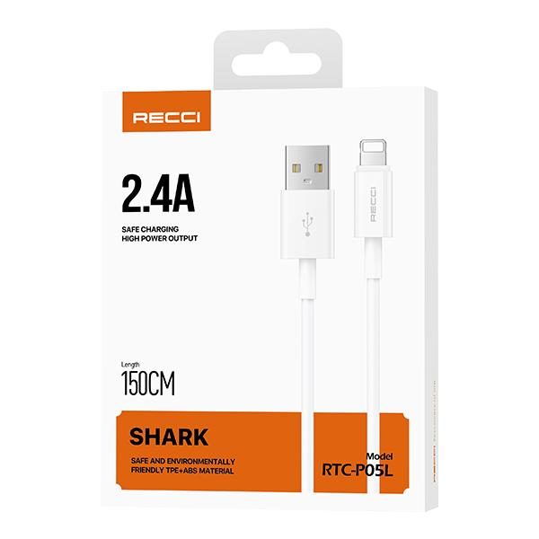 RECCI RTC-P05L Shark (2.4A 1.5M)
