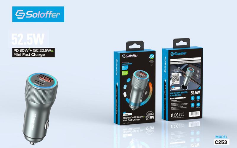 SOLOFFER C253 C-L Car charger