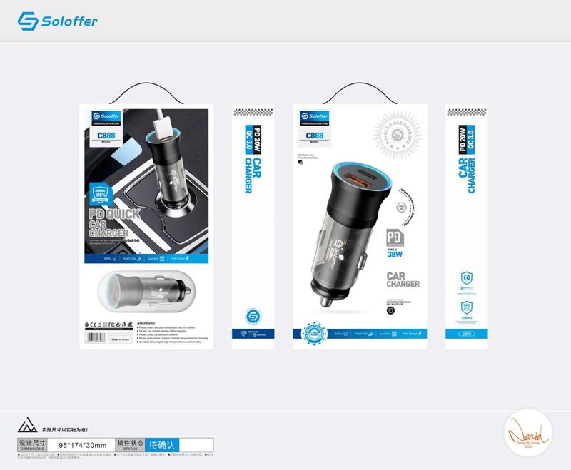 SOLOFFER C888 Car charger