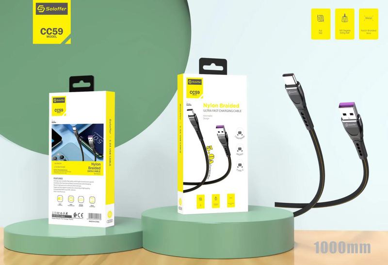 SOLOFFER CC59-TC USB data cable