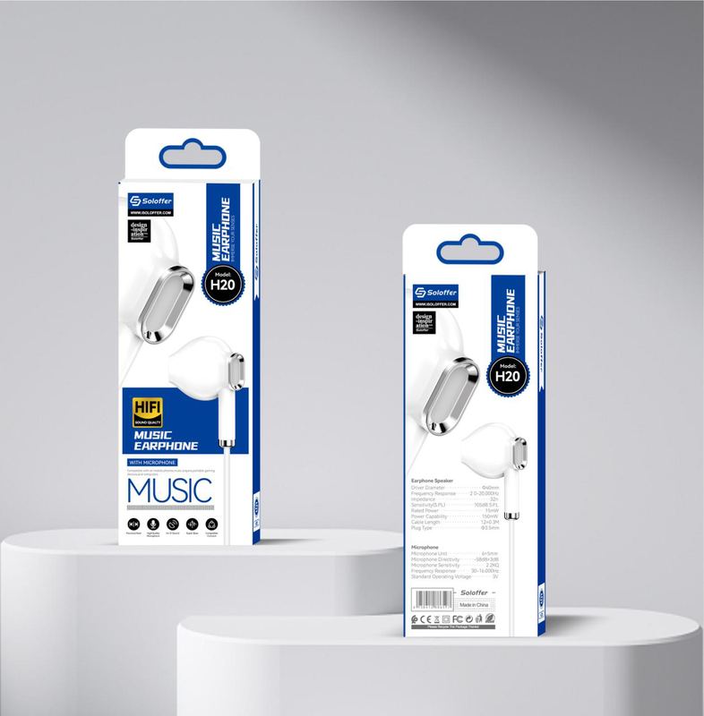 SOLOFFER H20 Wired earphones
