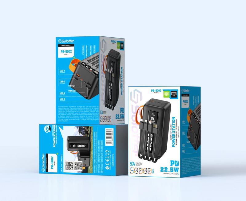 SOLOFFER PB-5002 50000MAH Power bank