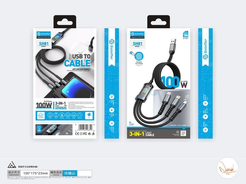 SOLOFFER SH81 USB data cable