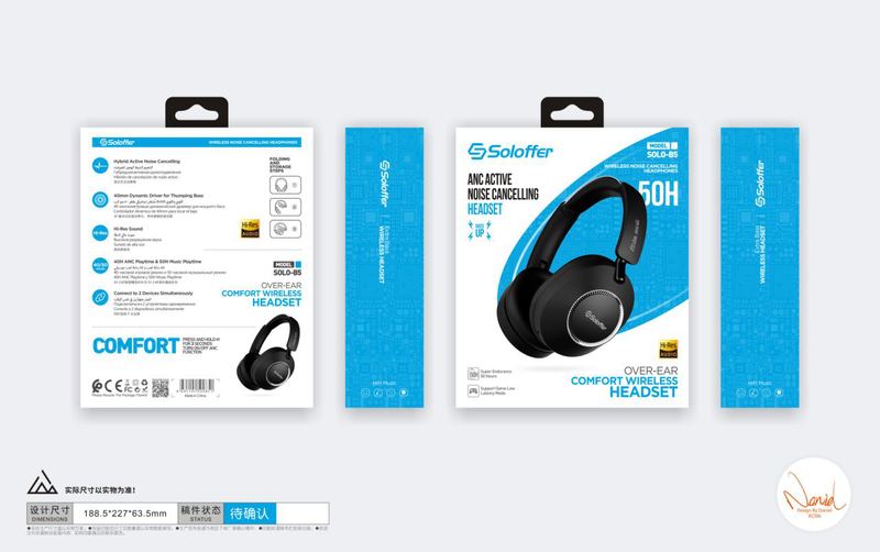 SOLOFFER SOLO-B5 Bluetooth earphones