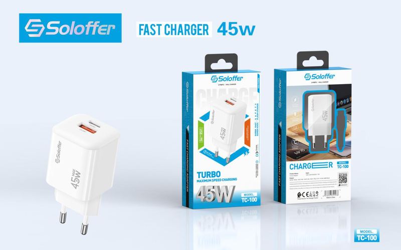 SOLOFFER TC-100 TPC Wall charger