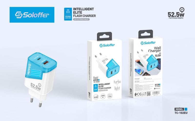 SOLOFFER TC-102 IPH Wall charger