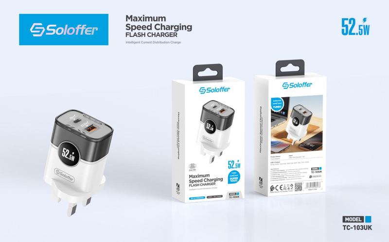 SOLOFFER TC-103 IPH Wall charger