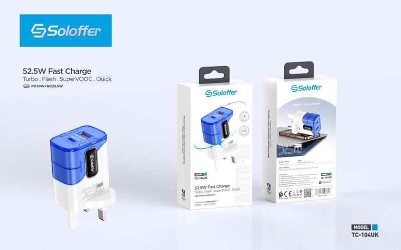 SOLOFFER TC-104 C-C Wall charger