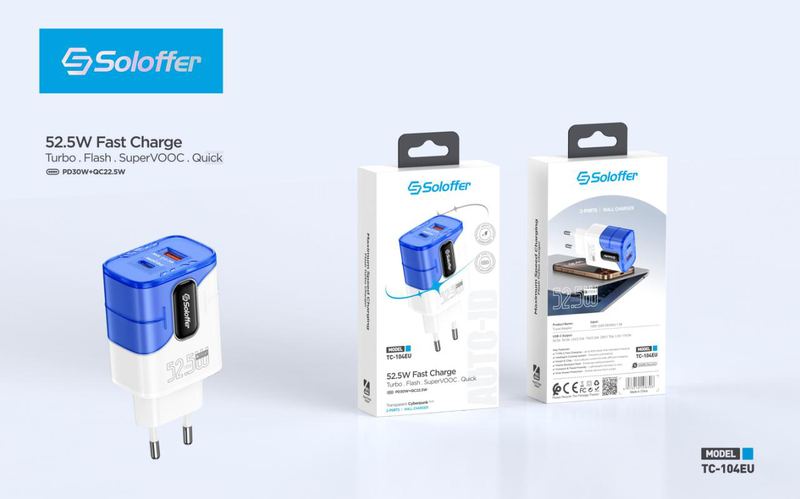 SOLOFFER TC-104 TPC Wall charger