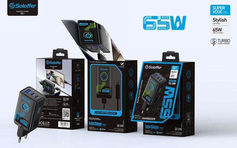 SOLOFFER TC-200 C-C Wall charger