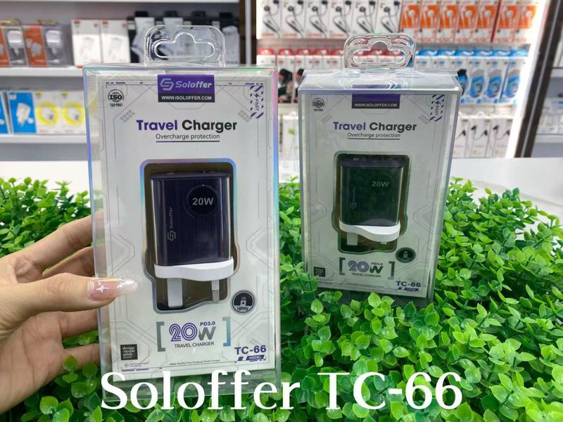 SOLOFFER TC 66 TYPEC Wall charger