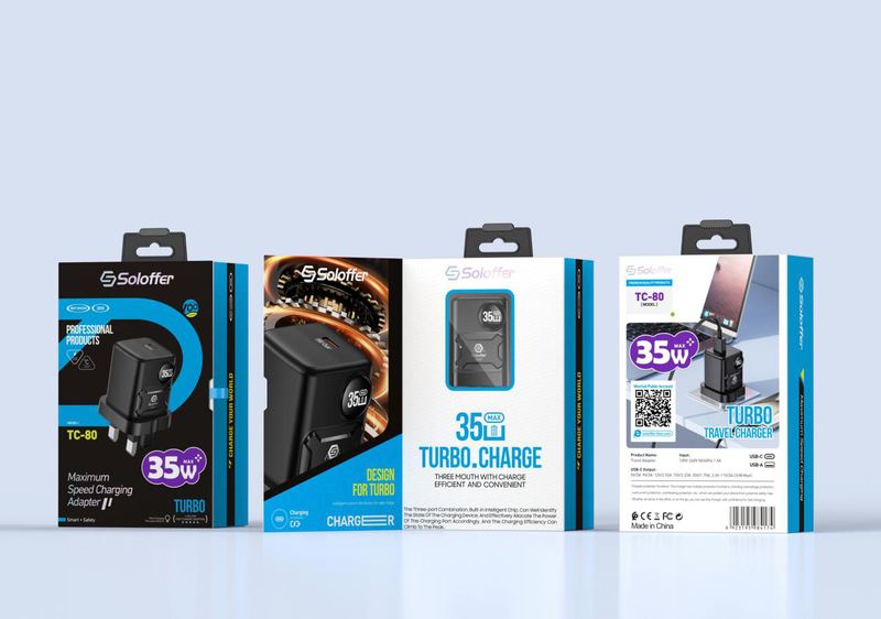 SOLOFFER TC 80 C-LIGHTNING Wall charger
