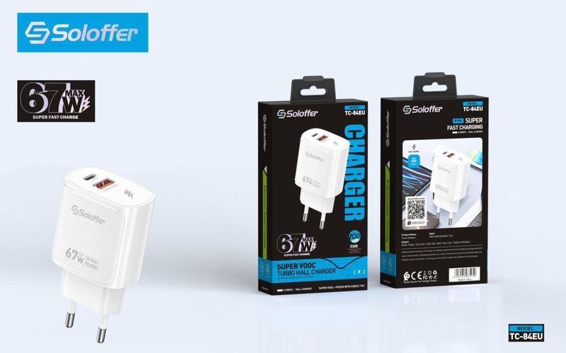 SOLOFFER Tc-84 micro Wall charger