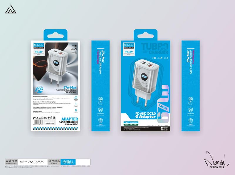 SOLOFFER TC-87 C- LIGHTNING Wall charger