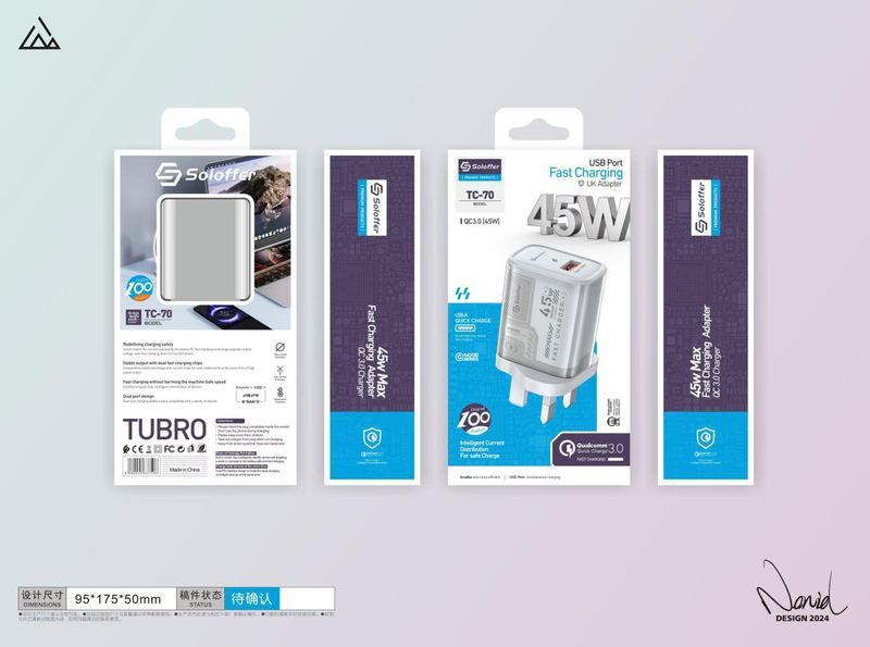 SOLOFFER TC70 MICRO Wall charger