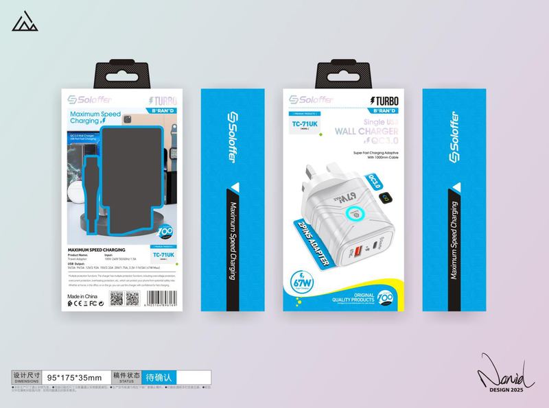 SOLOFFER TC71 TPC Wall charger