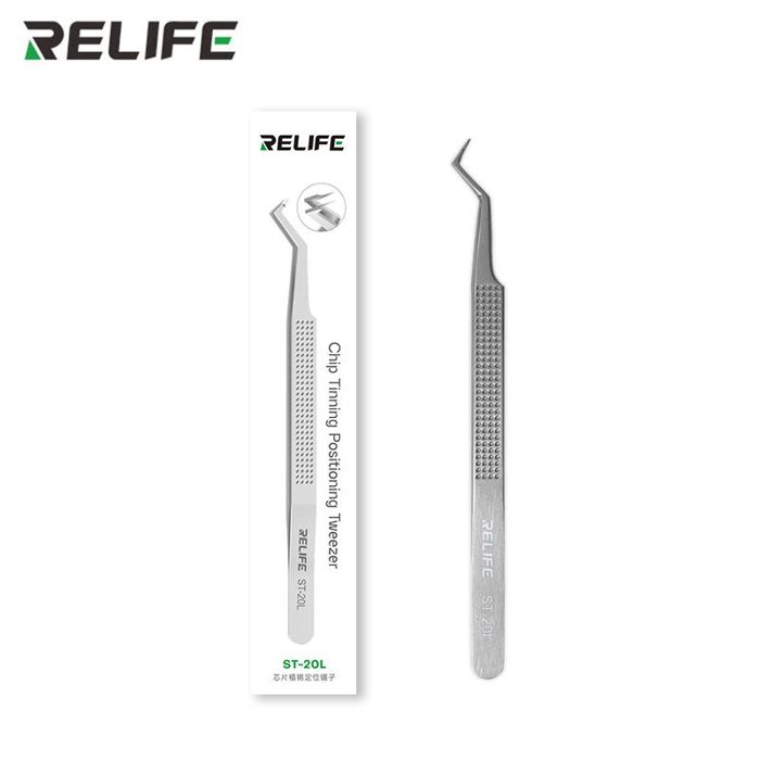 RELIFE ST-20L Precision tweezers for chip placement