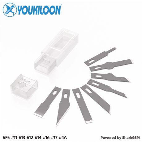 Stainless Steel Carving Blade #F5, 10 Pack
